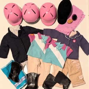 American Girl Pleasant Company Horse Riding Equestrian Lot #2